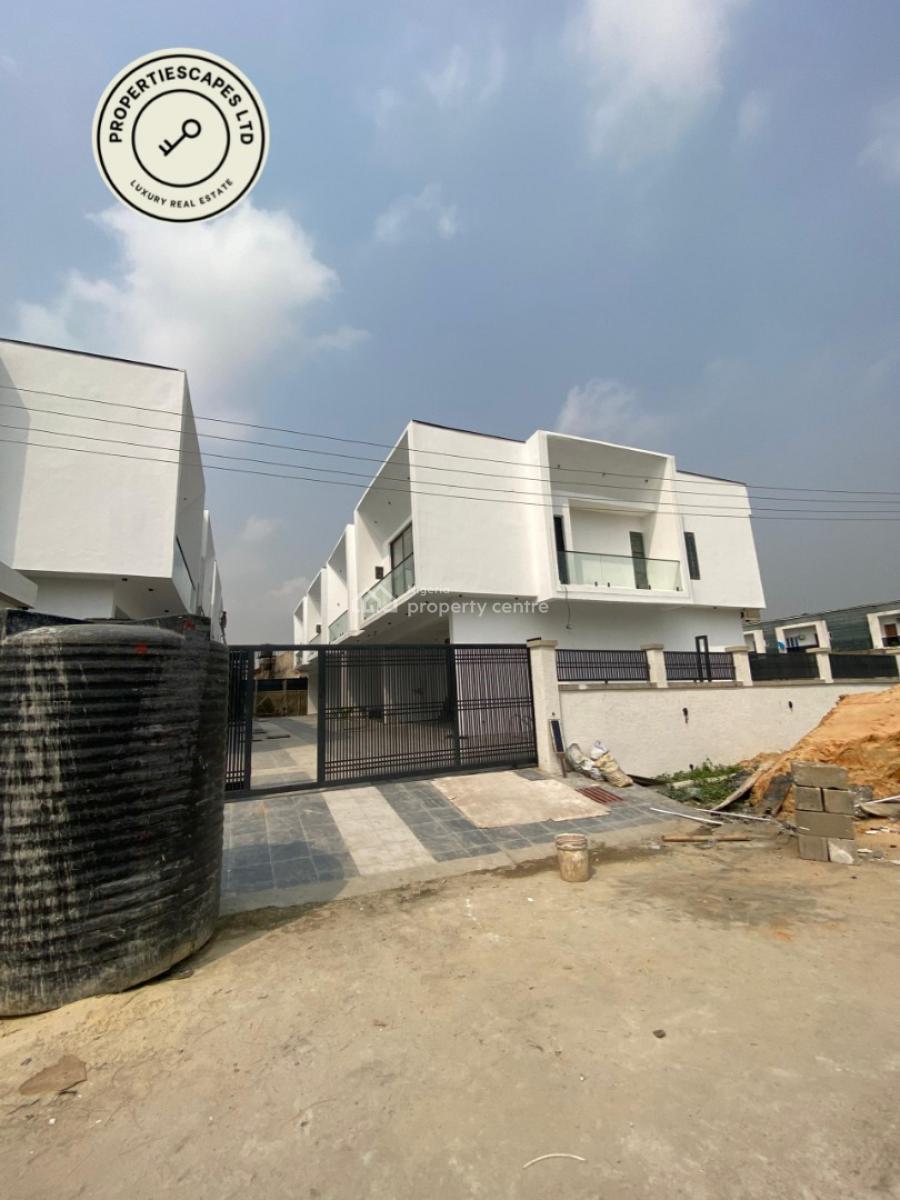 4 Bedroom Semi Detached Duplex - Mobil Road, Ajah, Lagos, Semi-detached Duplex for Sale