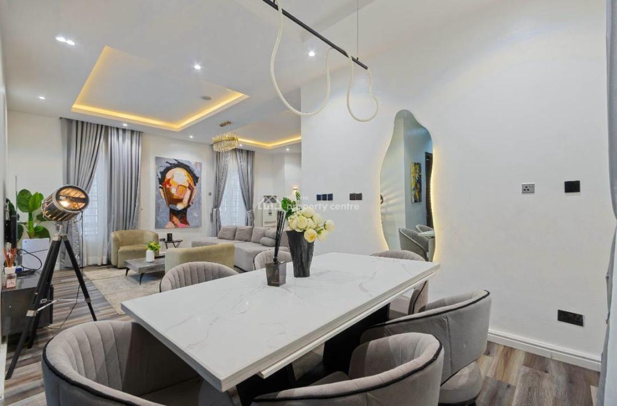 Private 5-bedroom Duplex with a Sit-out Area, Osapa, Lekki, Lagos, Detached Duplex Short Let