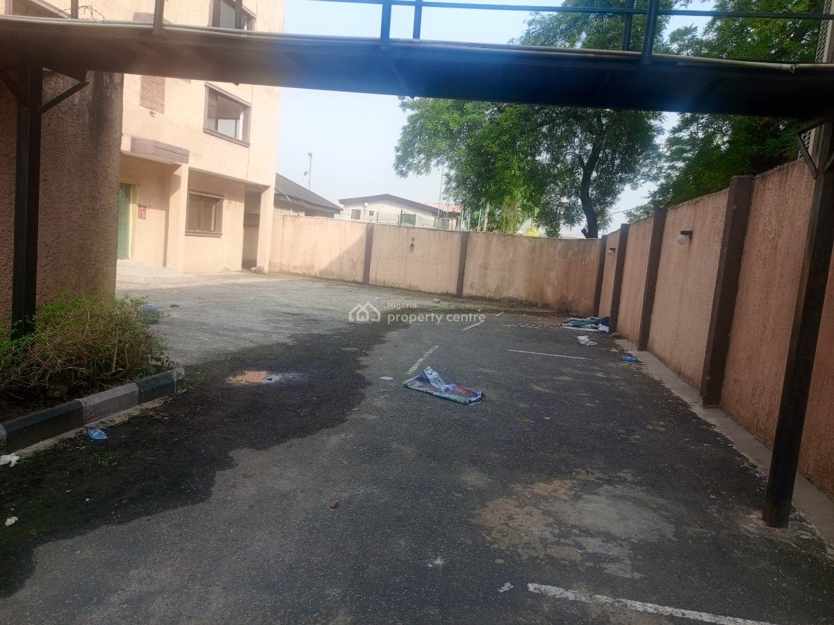 4 Units of 3 Bedroom Flats for Commercial Use Located  in a Serene  Ne, Adeniyi Jones, Ikeja, Lagos, Office Space for Rent