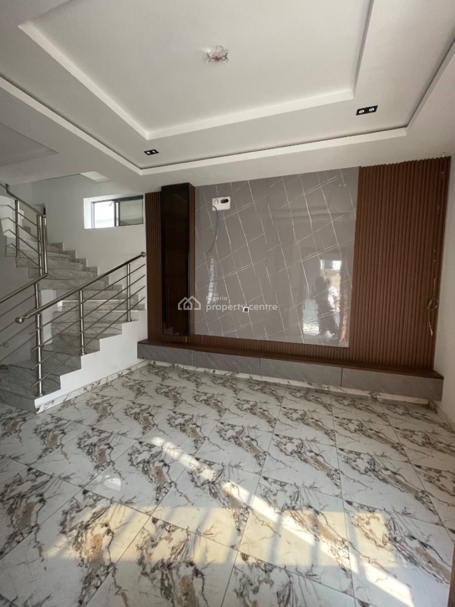 Spacious 4 Bedroom Fully Detached Duplex with Bq and Security House, Ajah, Lagos, Detached Duplex for Sale