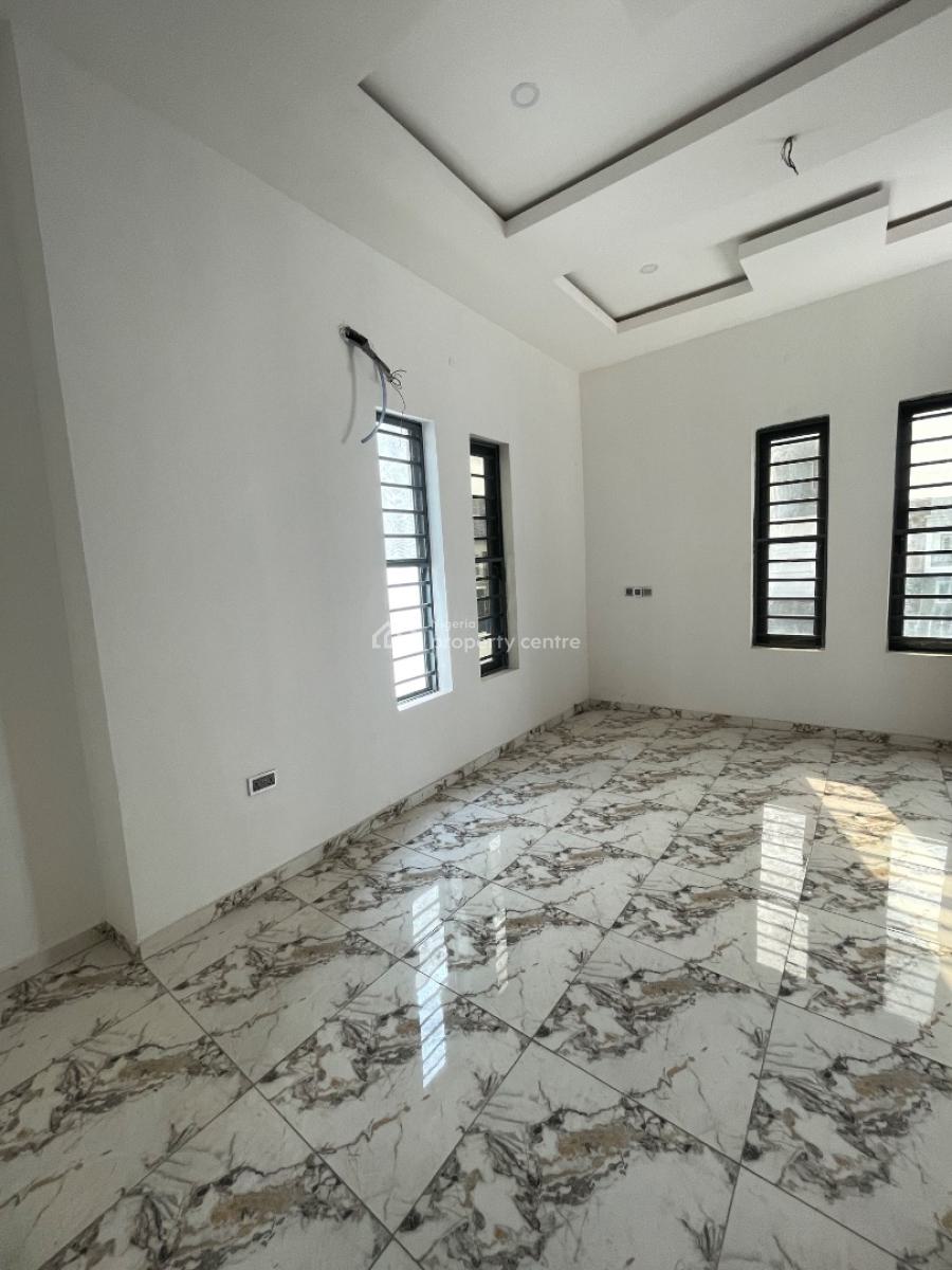 Spacious 4 Bedroom Fully Detached Duplex with Bq and Security House, Ajah, Lagos, Detached Duplex for Sale