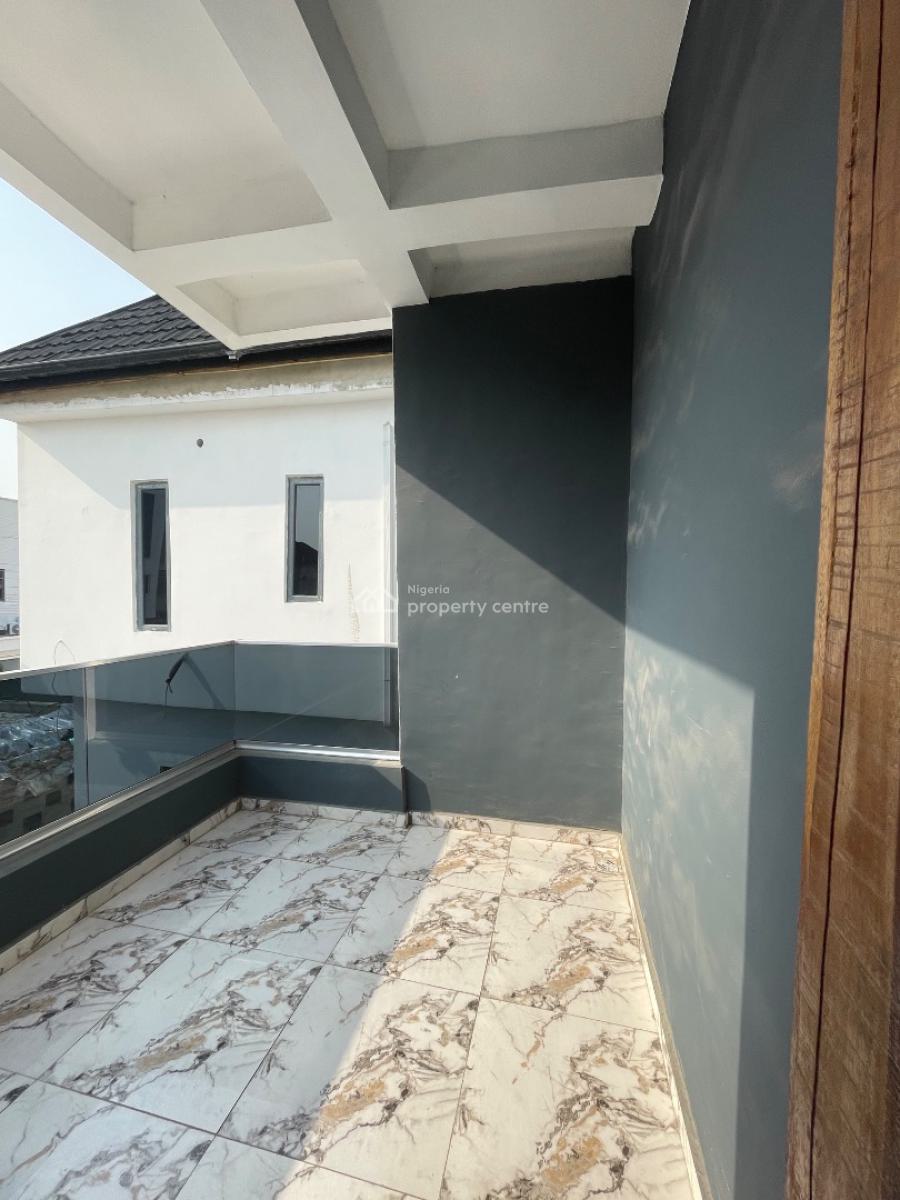Spacious 4 Bedroom Fully Detached Duplex with Bq and Security House, Ajah, Lagos, Detached Duplex for Sale