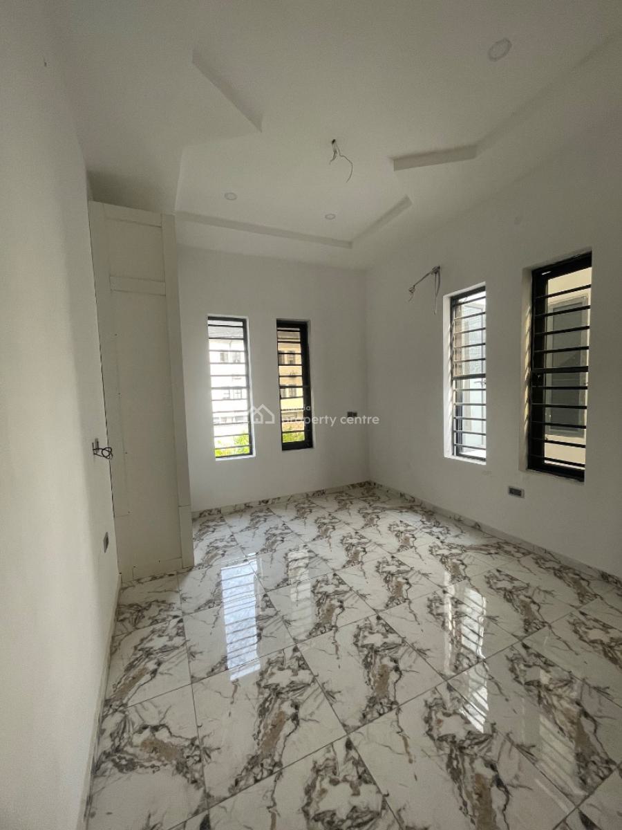 Spacious 4 Bedroom Fully Detached Duplex with Bq and Security House, Ajah, Lagos, Detached Duplex for Sale