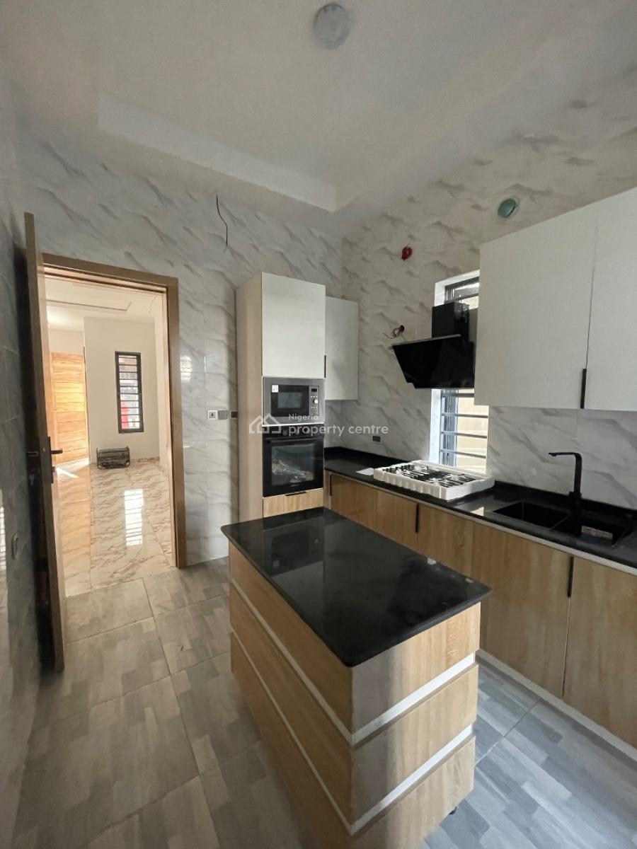 Spacious 4 Bedroom Fully Detached Duplex with Bq and Security House, Ajah, Lagos, Detached Duplex for Sale