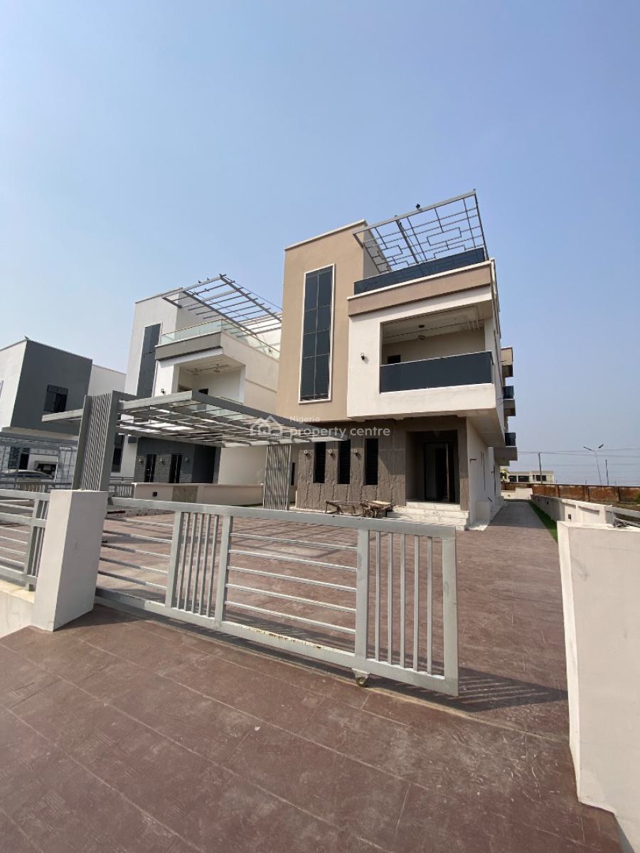 6bedroom Duplex Comes with Cinema and Pool, Gated Secure Estate By Sangotedo Shop Rite, Sangotedo, Ajah, Lagos, Detached Duplex for Sale