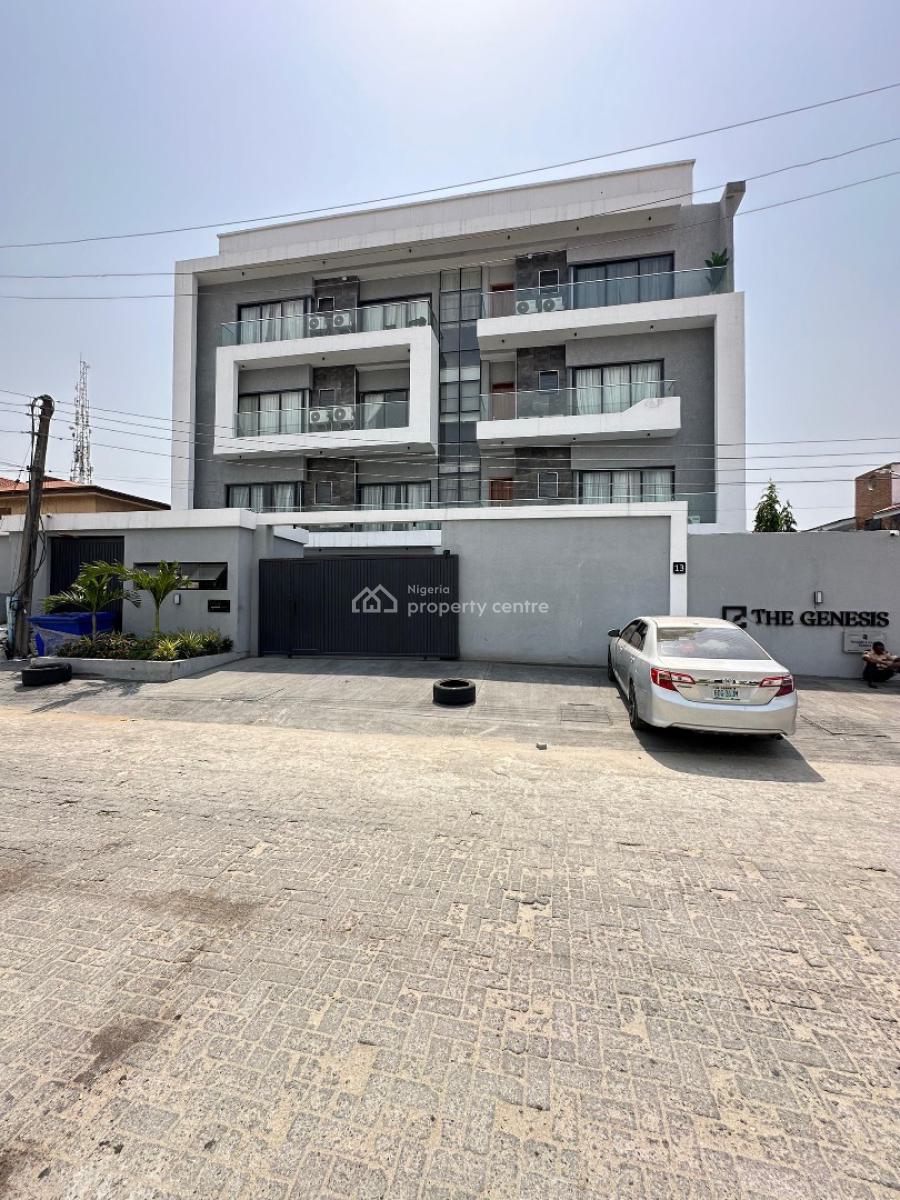 Spacious 2 Bedroom Apartment with and Elevator, Swimming Pool and Gym, Lekki Phase 1, Lekki, Lagos, Flat / Apartment for Sale