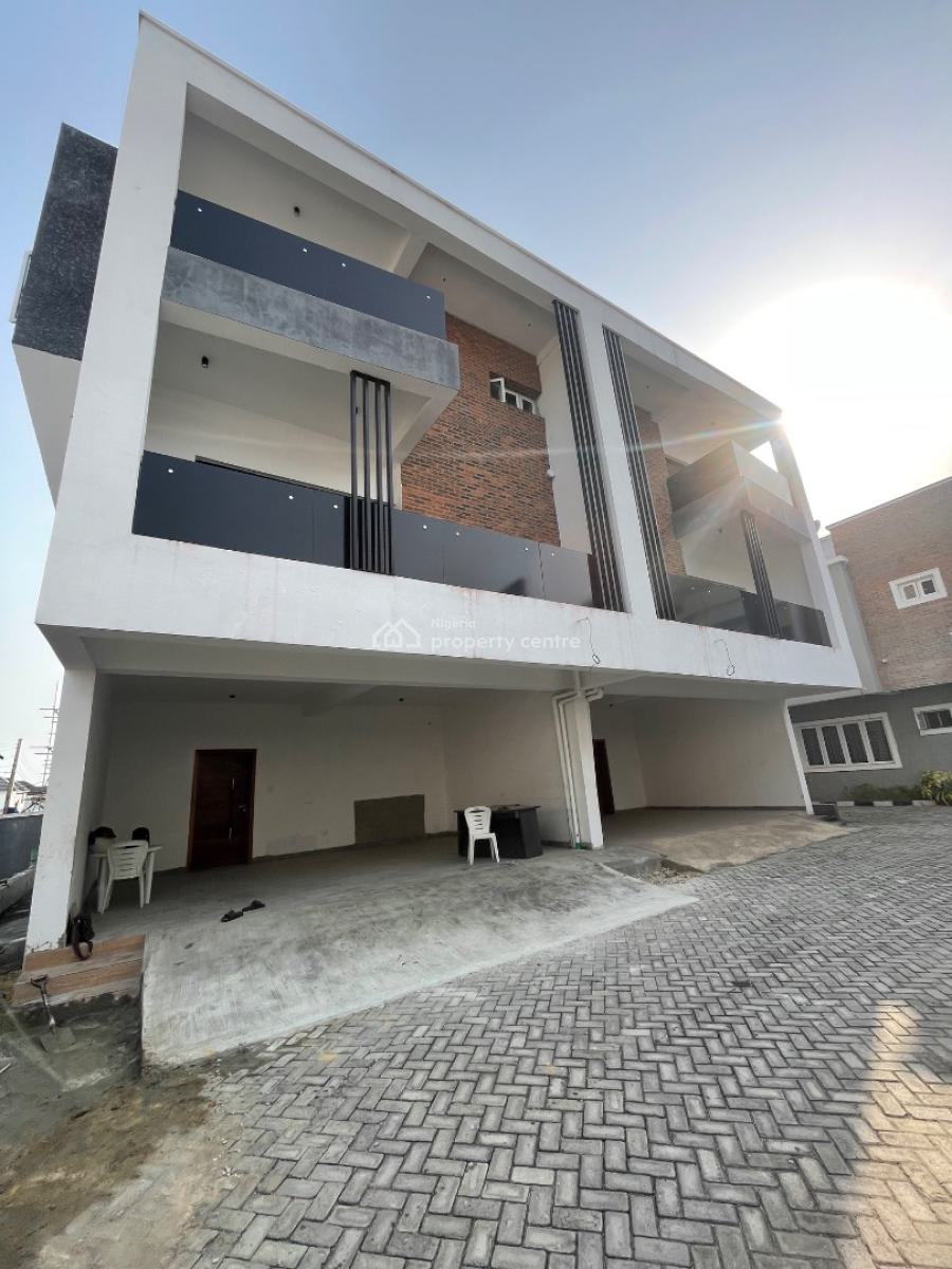4 Bedroom Semi Detached Duplex with Two Floors and a Spacious Bq, Ajah, Lagos, Semi-detached Duplex for Sale