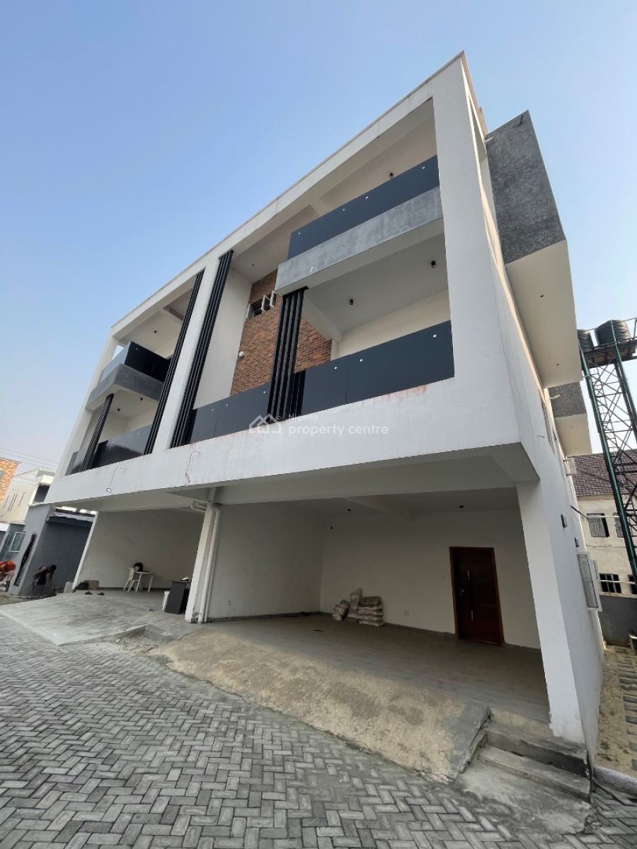 4 Bedroom Semi Detached Duplex with Two Floors and a Spacious Bq, Ajah, Lagos, Semi-detached Duplex for Sale