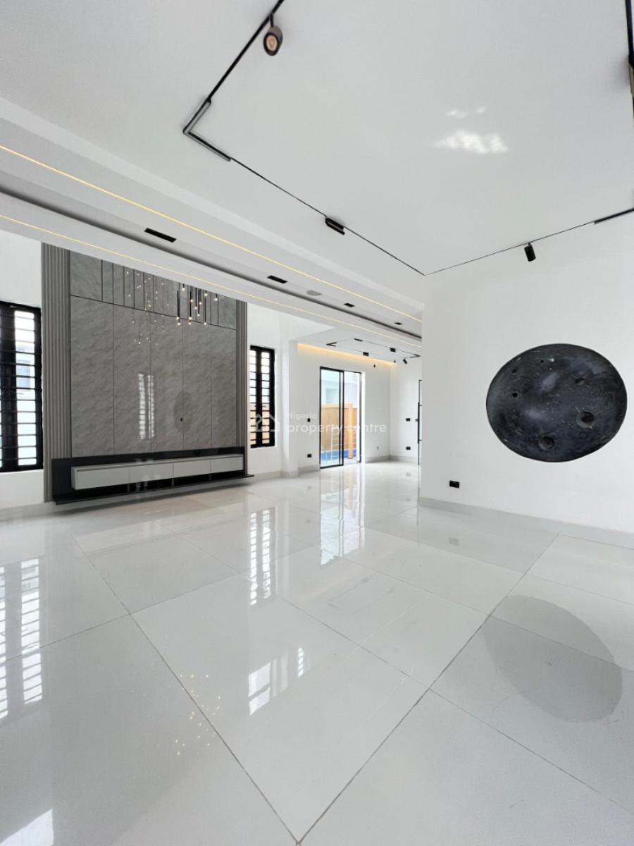 Elegantly Built 5 Bedroom Fully Detached Home with Cinema, Pool, Bq..., Lekki Phase 1, Lekki, Lagos, House for Sale