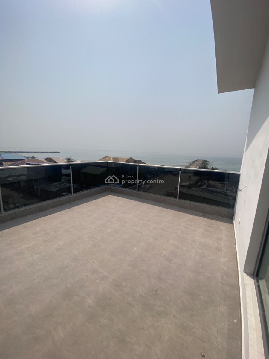 Seaview 3 Bedroom Maisonette with Bq, Atlantic View Estate, Alpha Beach Road., Igbo Efon, Lekki, Lagos, Flat / Apartment for Sale