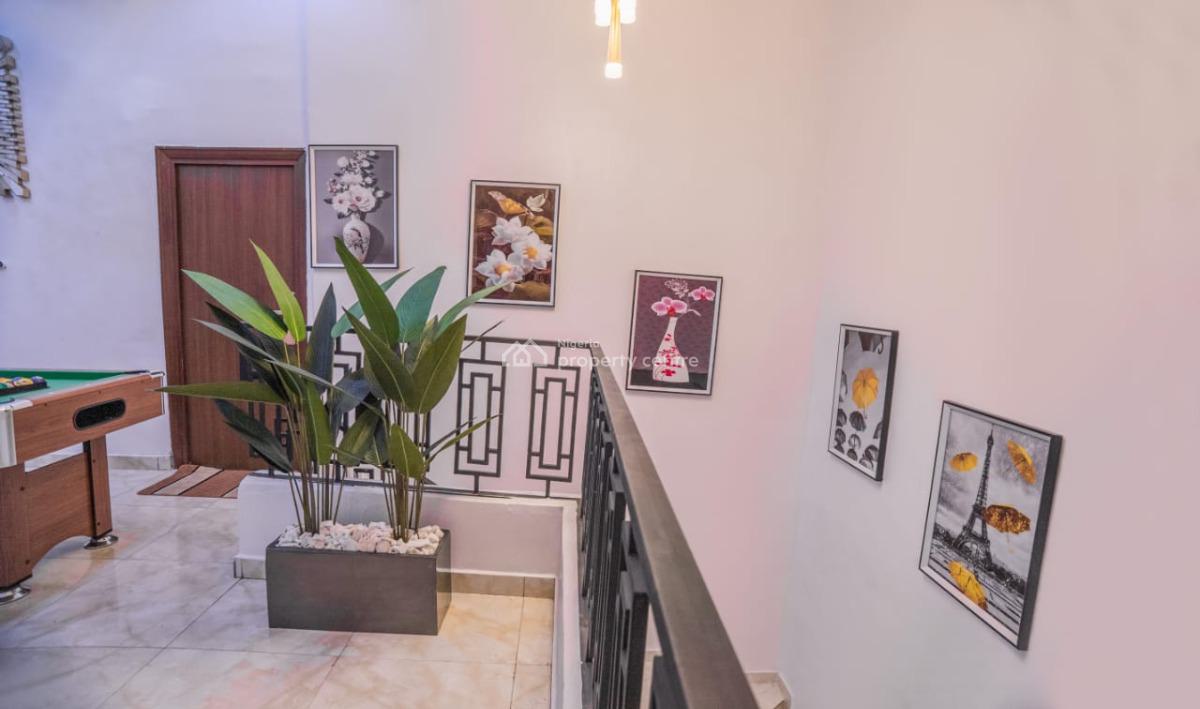 Beautiful Fully Furnished 4 Bedroom Duplex, Chevy View Estate, Lekki, Lagos, Semi-detached Duplex for Rent