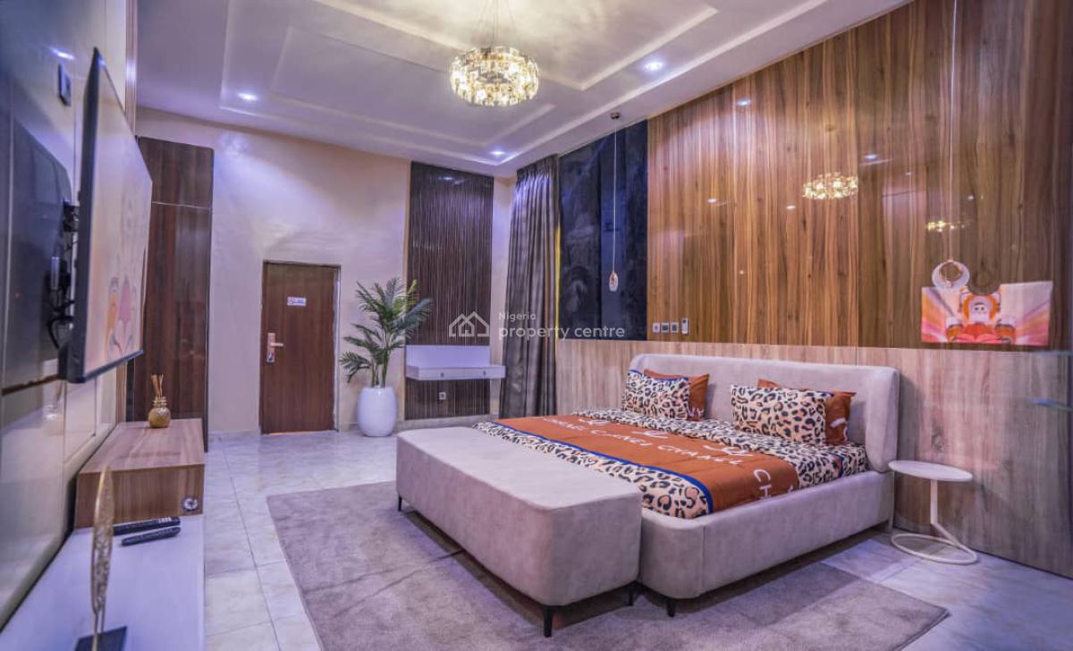 Luxury Furnished 4 Bedroom Duplex in Chevron, Hawau Abikan Street, Chevy View Estate, Lekki, Lagos, Semi-detached Duplex for Rent