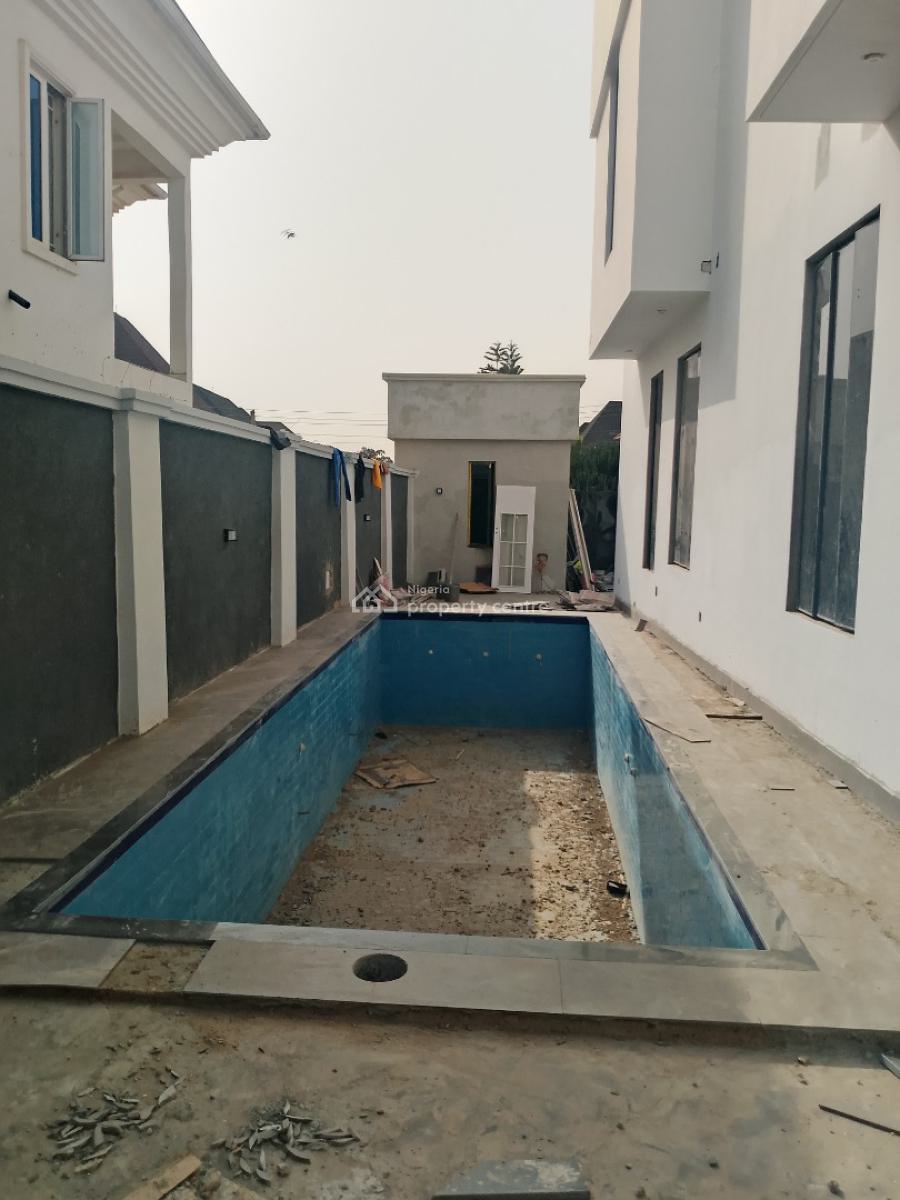 Newly Built 5 Bedroom Duplex with Swimming Pool, Zone E Extension, Apo Resettlement, Apo, Abuja, Detached Duplex for Sale