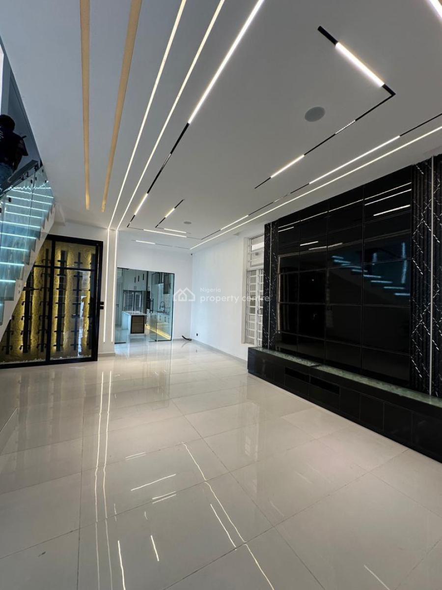 Luxury 5-bedroom Fully Detached House with Bq,pool in a Secure Estate, Ologolo, Lekki, Lagos, Detached Duplex for Sale