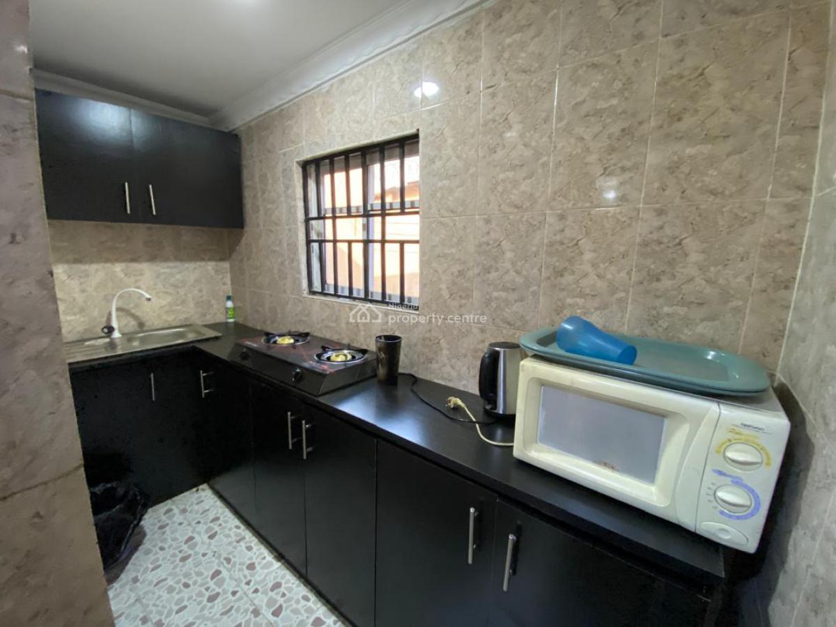 Furnished Two Bed Flat ( Bungalow), Just Two Tenants in The Compound,, Surulere, Lagos, Flat / Apartment for Rent
