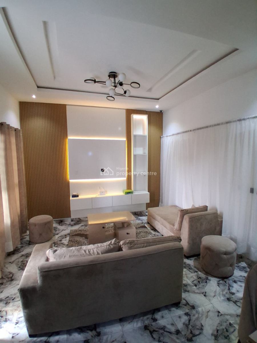 Tastefully Furnished Ensuit 3 Bedroom Terrace House with Bq, Atlantic Nominee Est, Ajah, Lagos, Terraced Duplex for Rent