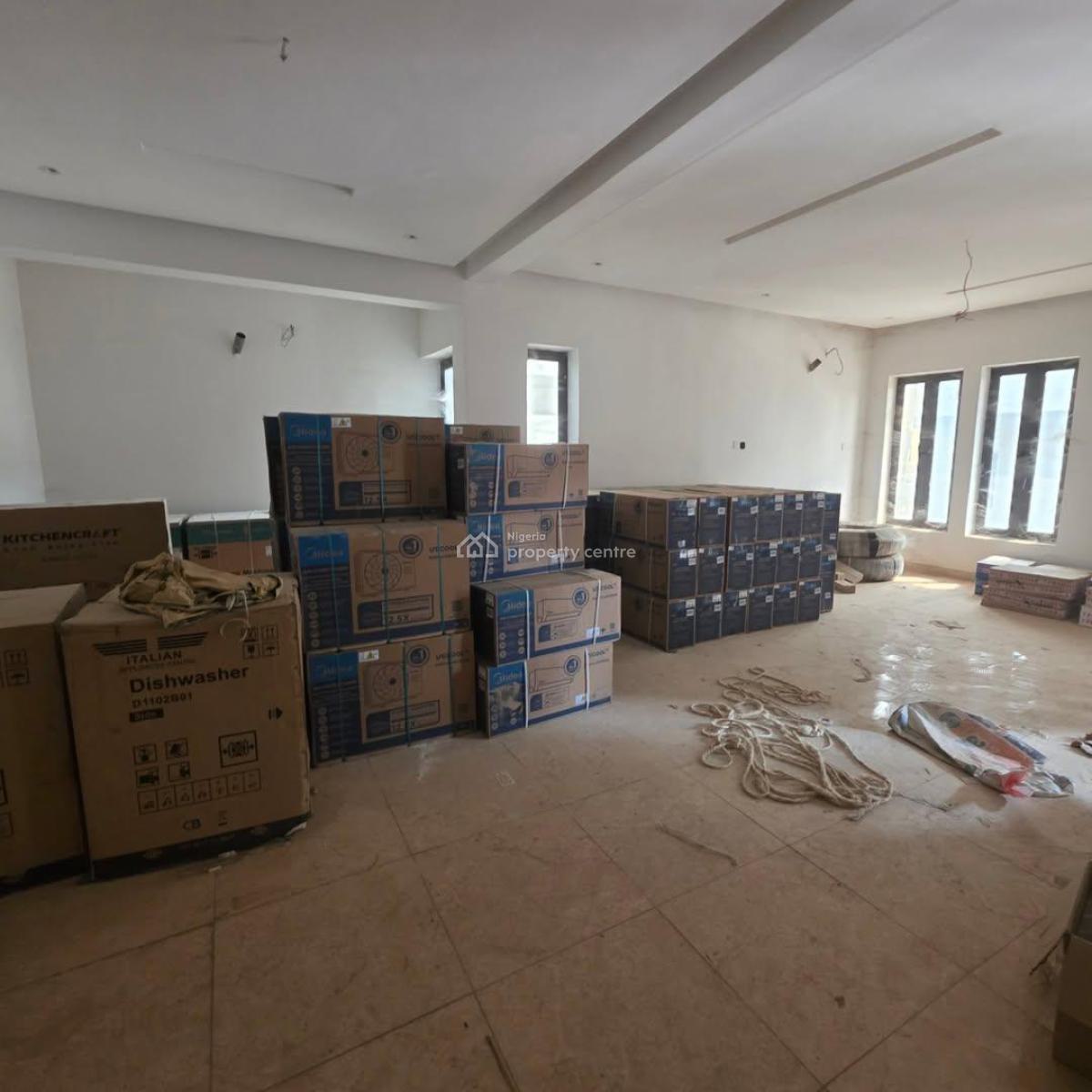 Newly Built 4 Bedroom Terrace Duplex with Bq, Kado, Abuja, Terraced Duplex for Sale