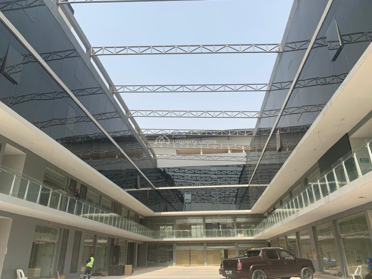Brand New Serviced 40sqm Office /shop Spaces,en-suite, Ground Floor, Ademola Adetokunbo Crescent, Wuse 2, Abuja, Plaza / Complex / Mall for Sale