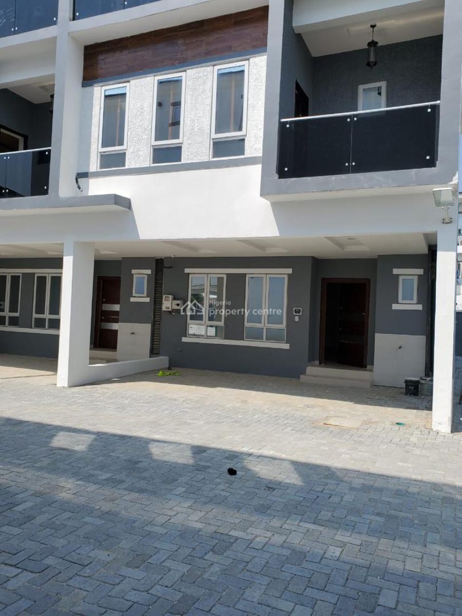 Luxury Serviced 3 Bedroom Terrace in an Estate, Victoria Bay 3 Estate, Ikate Elegushi, Lekki, Lagos, Terraced Duplex for Rent