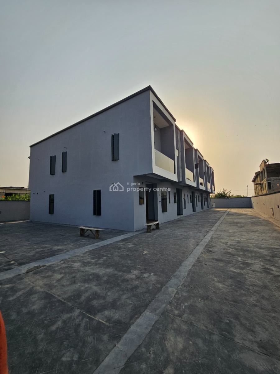 Stuning 4 Bedroom Terrace Duplex with Bq, Ajah, Lagos, Terraced Duplex for Sale
