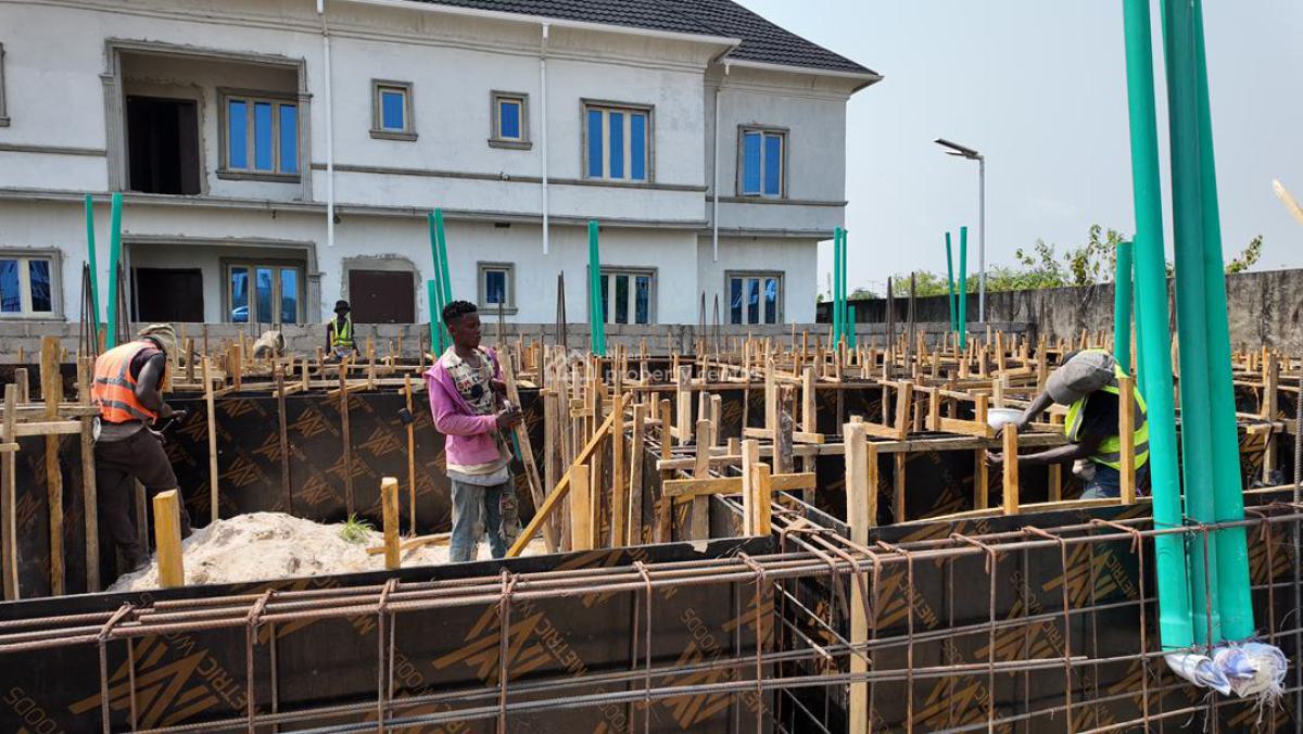 State of The Art 3 Bedroom Terrace Duplex with Studio Apartment, Lekki, Lagos, Terraced Duplex for Sale