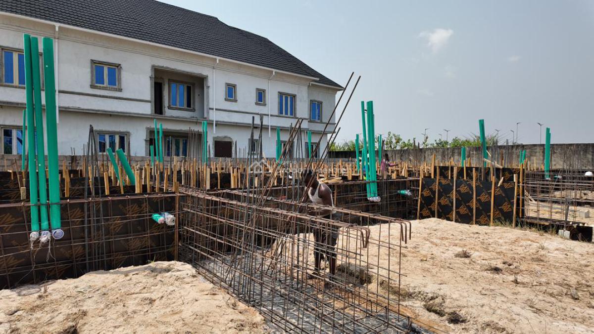 State of The Art 3 Bedroom Terrace Duplex with Studio Apartment, Lekki, Lagos, Terraced Duplex for Sale