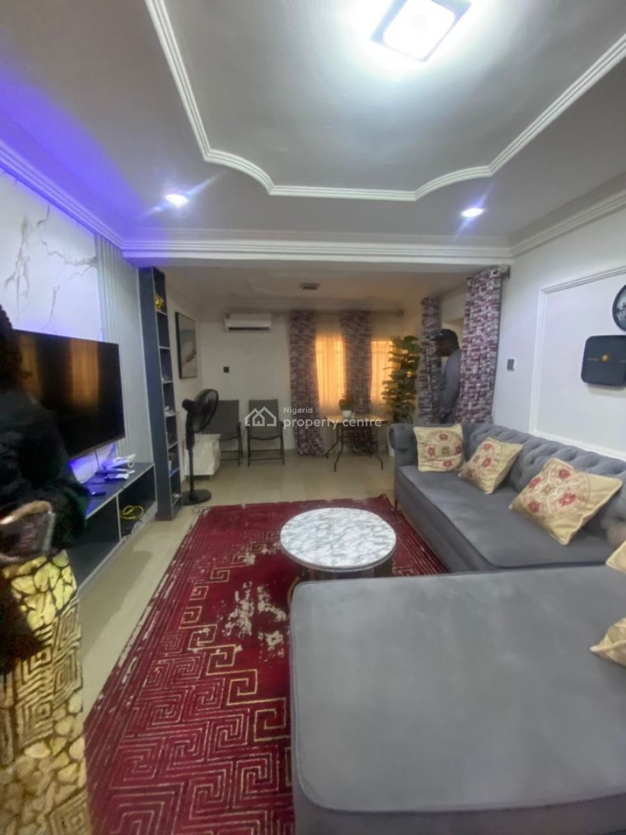 Clean Fully Furnished 2 Bedroon Flat, with Ac,inverter & Generator, Maitama Main, Maitama District, Abuja, Flat / Apartment for Rent