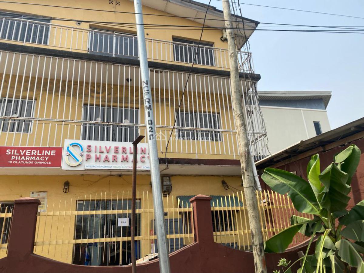800 Sqm Residential Land with 5 Flats Building on 3 Floors Available, Surulere Road, Animashaun, Surulere, Lagos, Block of Flats for Sale