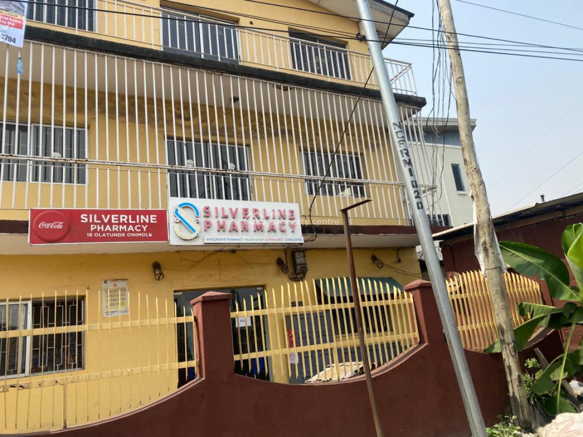 800 Sqm Residential Land with 5 Flats Building on 3 Floors Available, Surulere Road, Animashaun, Surulere, Lagos, Block of Flats for Sale
