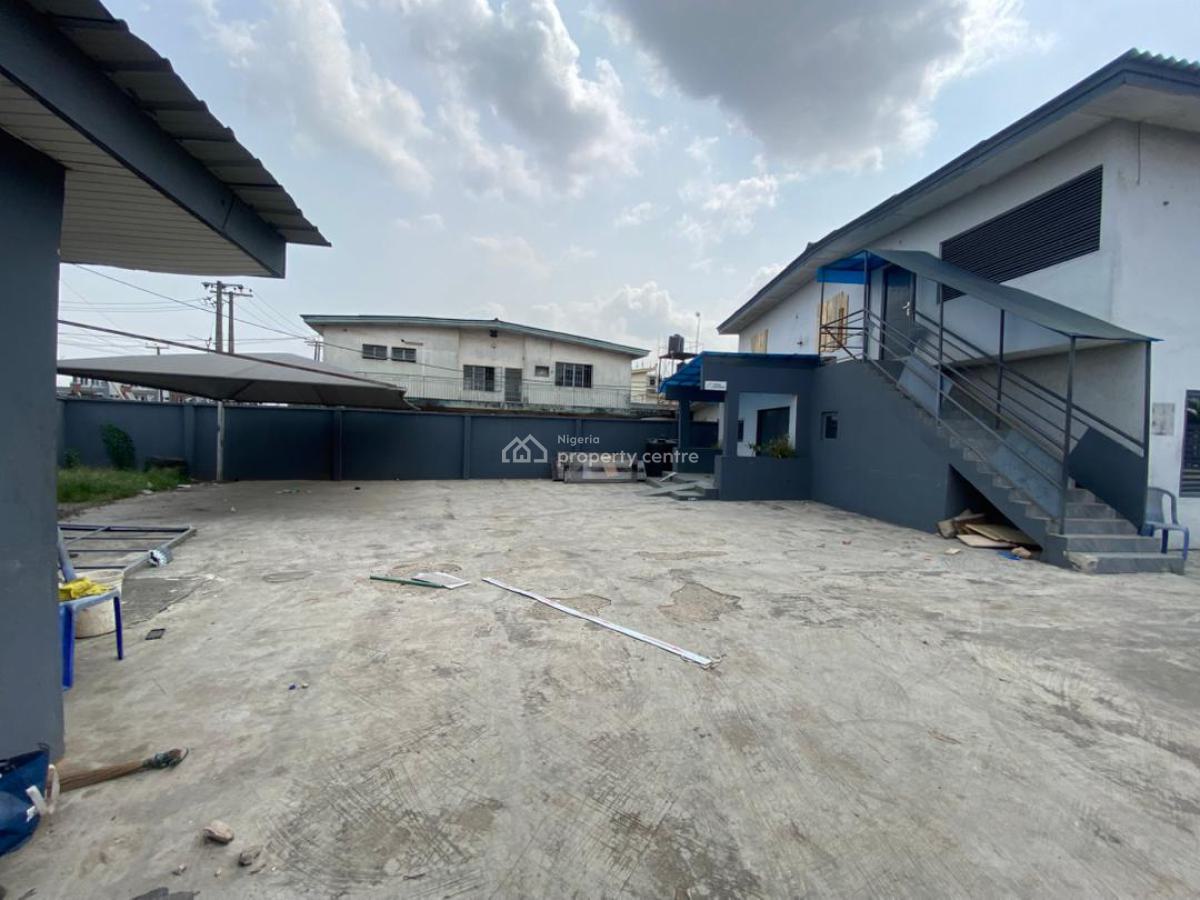 1,500 Sqm Land with Detached Building and a Former Big Church Space, Adeniyi Jones, Ikeja, Lagos, Land for Sale