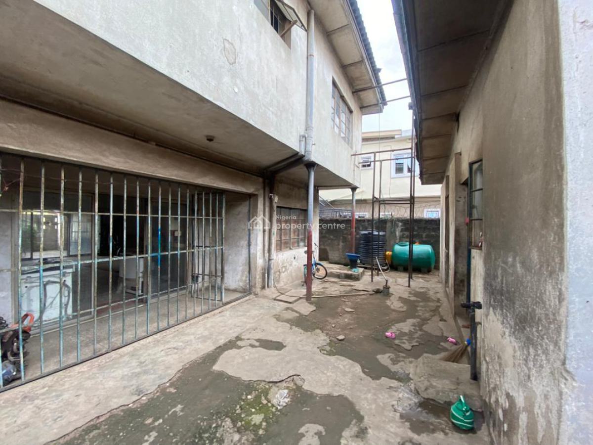 1,500 Sqm Land with Detached Building and a Former Big Church Space, Adeniyi Jones, Ikeja, Lagos, Land for Sale