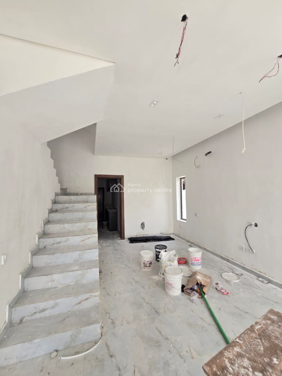 Newly Built Serviced 4 Bedroom Semi-detached House with a Room Bq, Lekki Phase 1, Lekki, Lagos, Semi-detached Duplex for Sale