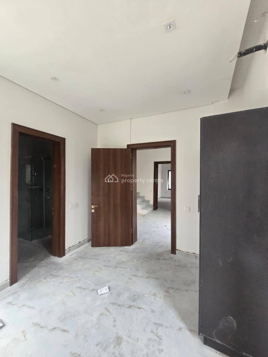 Newly Built Serviced 4 Bedroom Semi-detached House with a Room Bq, Lekki Phase 1, Lekki, Lagos, Semi-detached Duplex for Sale