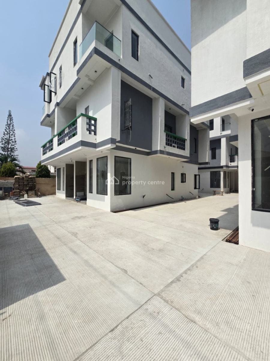 Newly Built Serviced 4 Bedroom Semi-detached House with a Room Bq, Lekki Phase 1, Lekki, Lagos, Semi-detached Duplex for Sale