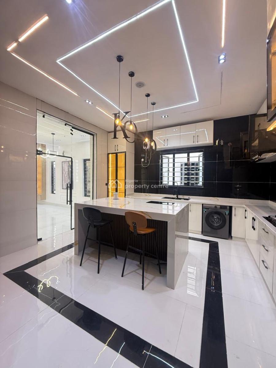 5 Bedroom Fully Detached Duplex with Swimming Pool , Gym,bq, Ajah, Lagos, Detached Duplex for Sale