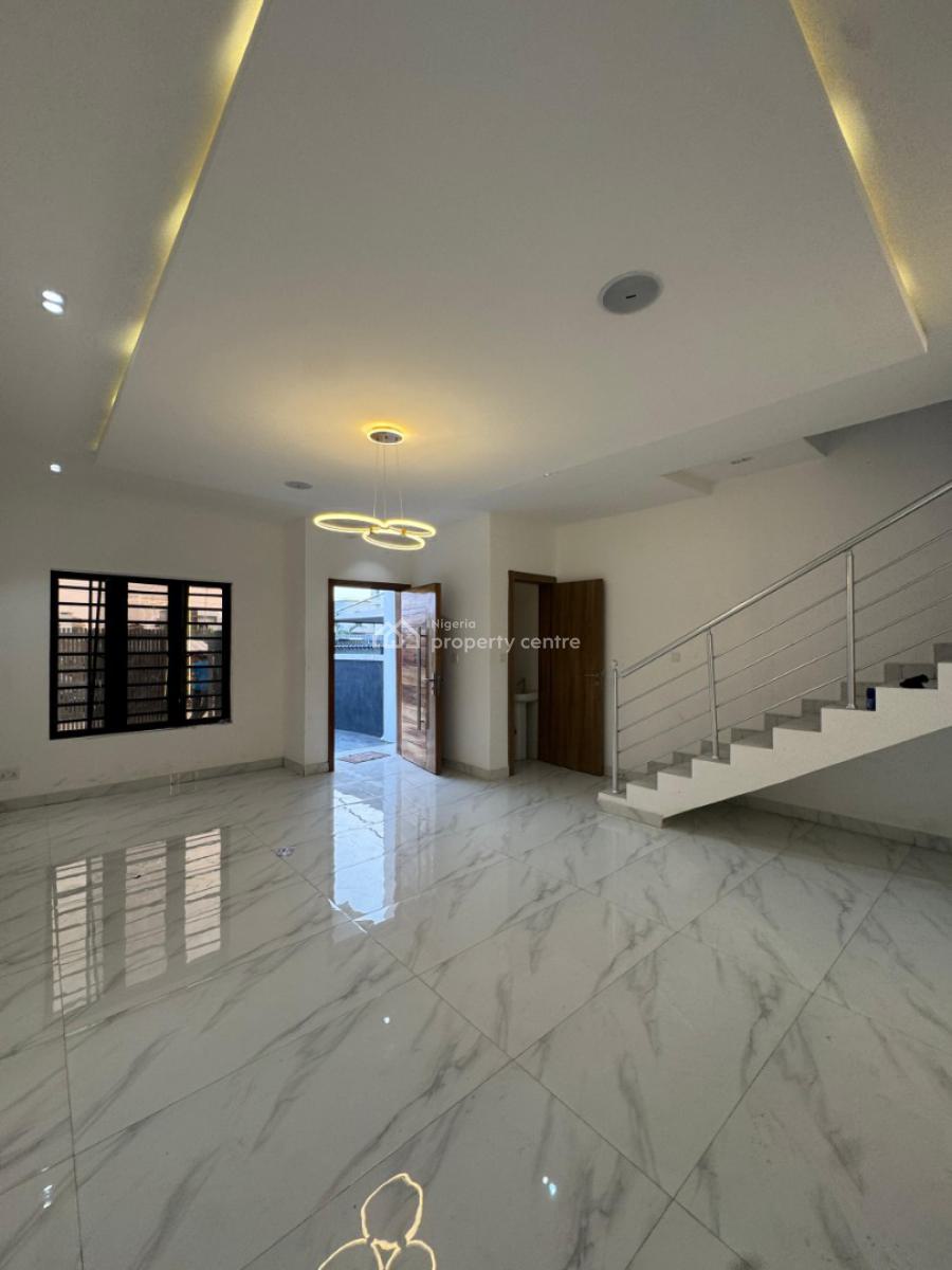Self Serviced 4 Bedroom Semi Detached Duplex, Mobil, Ajah, Lagos, House for Sale