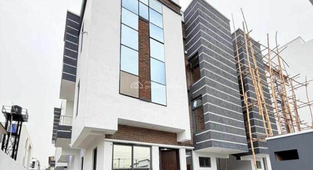 Newly Built and Self-serviced 4 Bedroom En-suite Semi-detached Duplex, Lekki Phase 1, Lekki, Lagos, Semi-detached Duplex for Rent