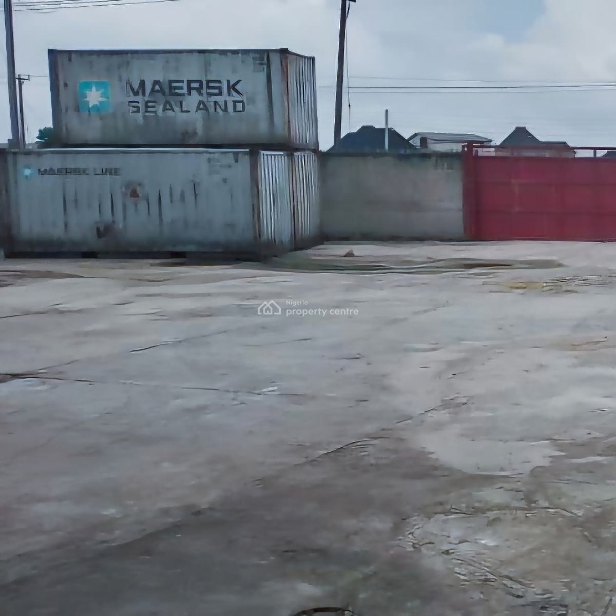 900sqm Warehouse with Offices on 4 Plots of Land, Eliozu, Port Harcourt, Rivers, Warehouse for Sale