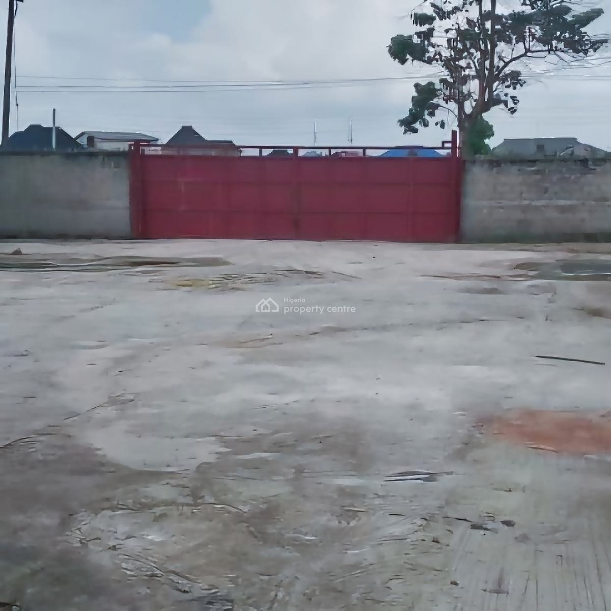 900sqm Warehouse with Offices on 4 Plots of Land, Eliozu, Port Harcourt, Rivers, Warehouse for Sale
