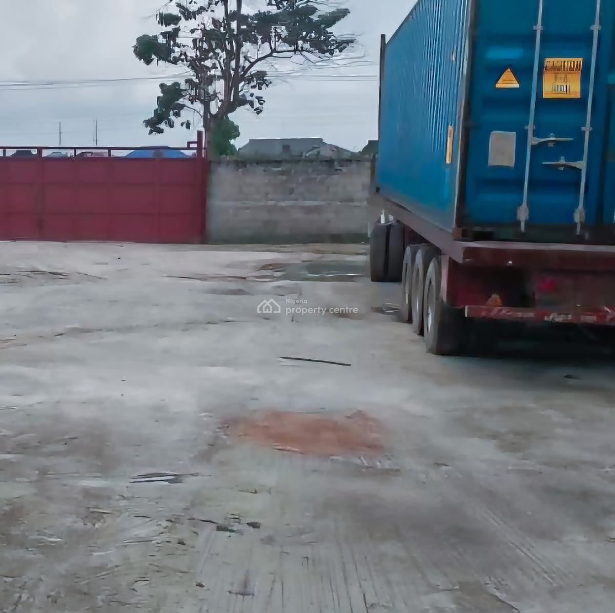 900sqm Warehouse with Offices on 4 Plots of Land, Eliozu, Port Harcourt, Rivers, Warehouse for Sale