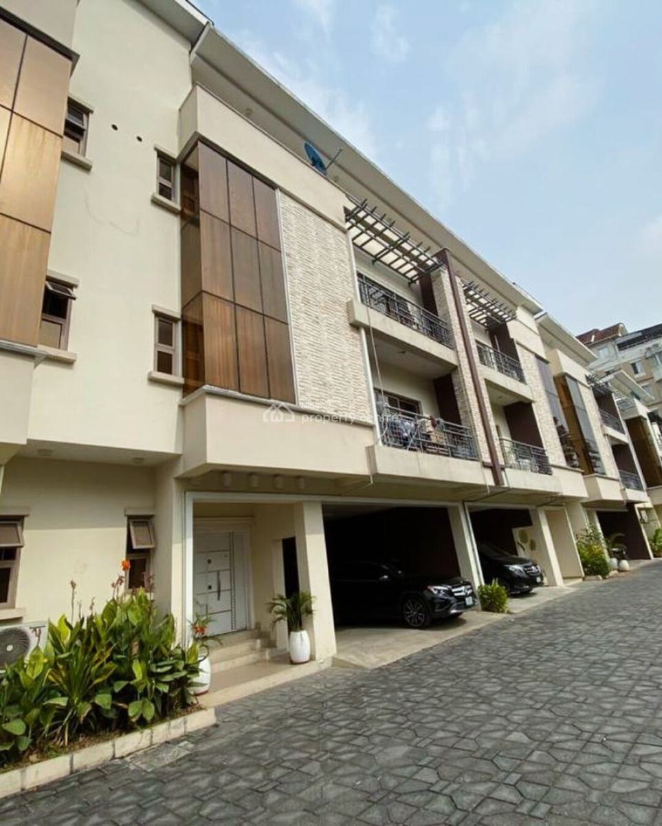 Premium 4-bedroom Terrace with Bq, Ikoyi, Lagos, Terraced Duplex for Rent