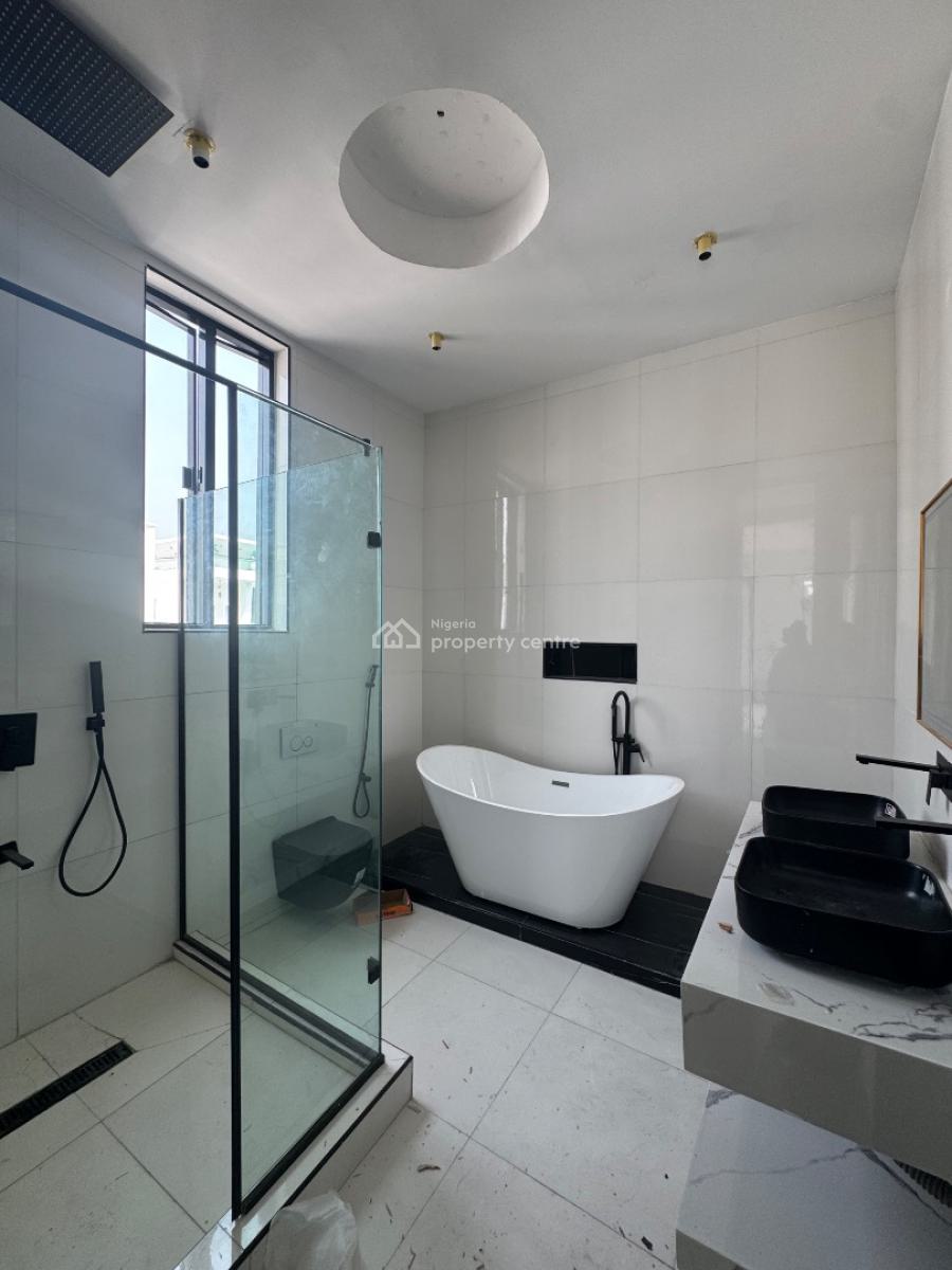 Beautifully Built 5 Bedroom Fully Detached Duplex with Bq and a Pool, Chevron, Lekki Phase 2, Lekki, Lagos, Detached Duplex for Sale