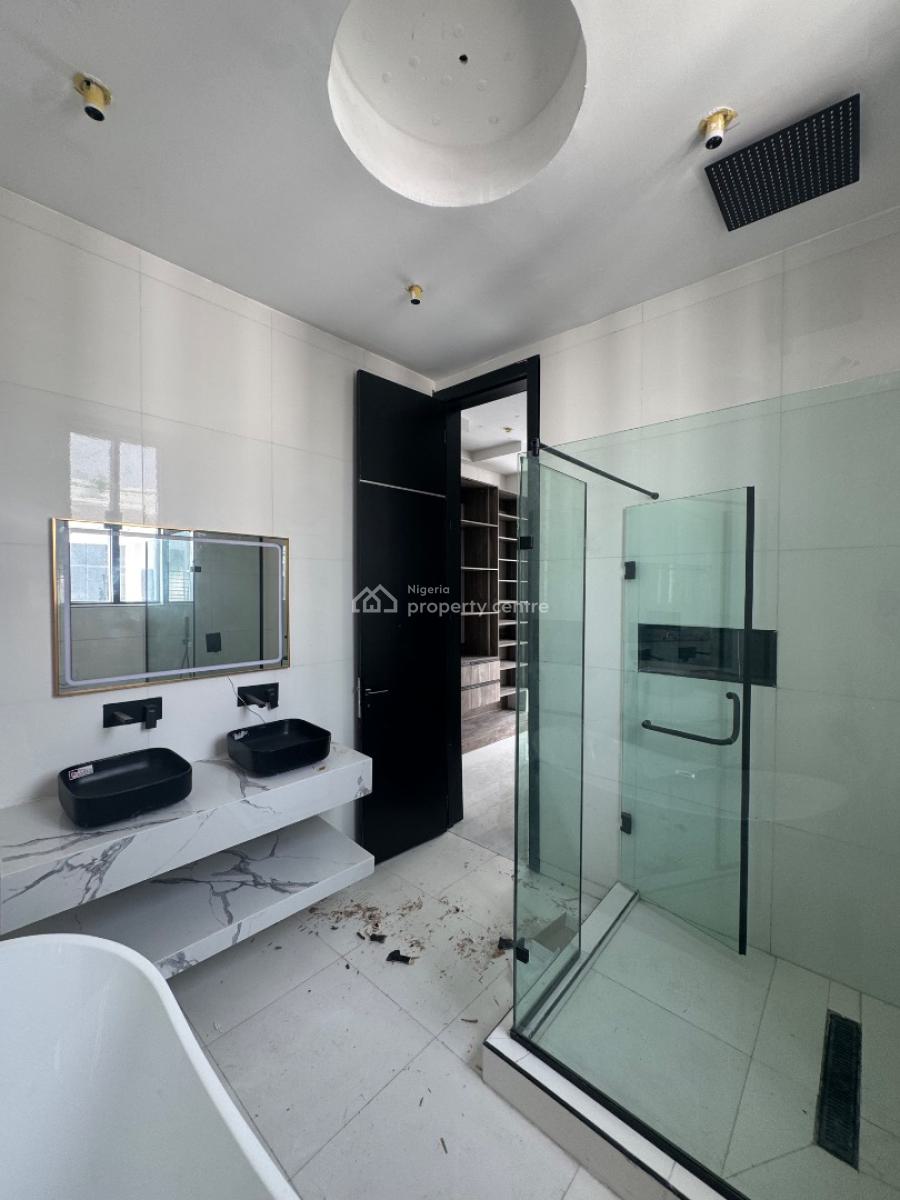 Beautifully Built 5 Bedroom Fully Detached Duplex with Bq and a Pool, Chevron, Lekki Phase 2, Lekki, Lagos, Detached Duplex for Sale