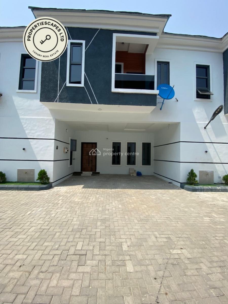 Neatly Built 3 Bedroom Terrace, Mobil Road, Lekki, Lagos, Terraced Duplex for Sale