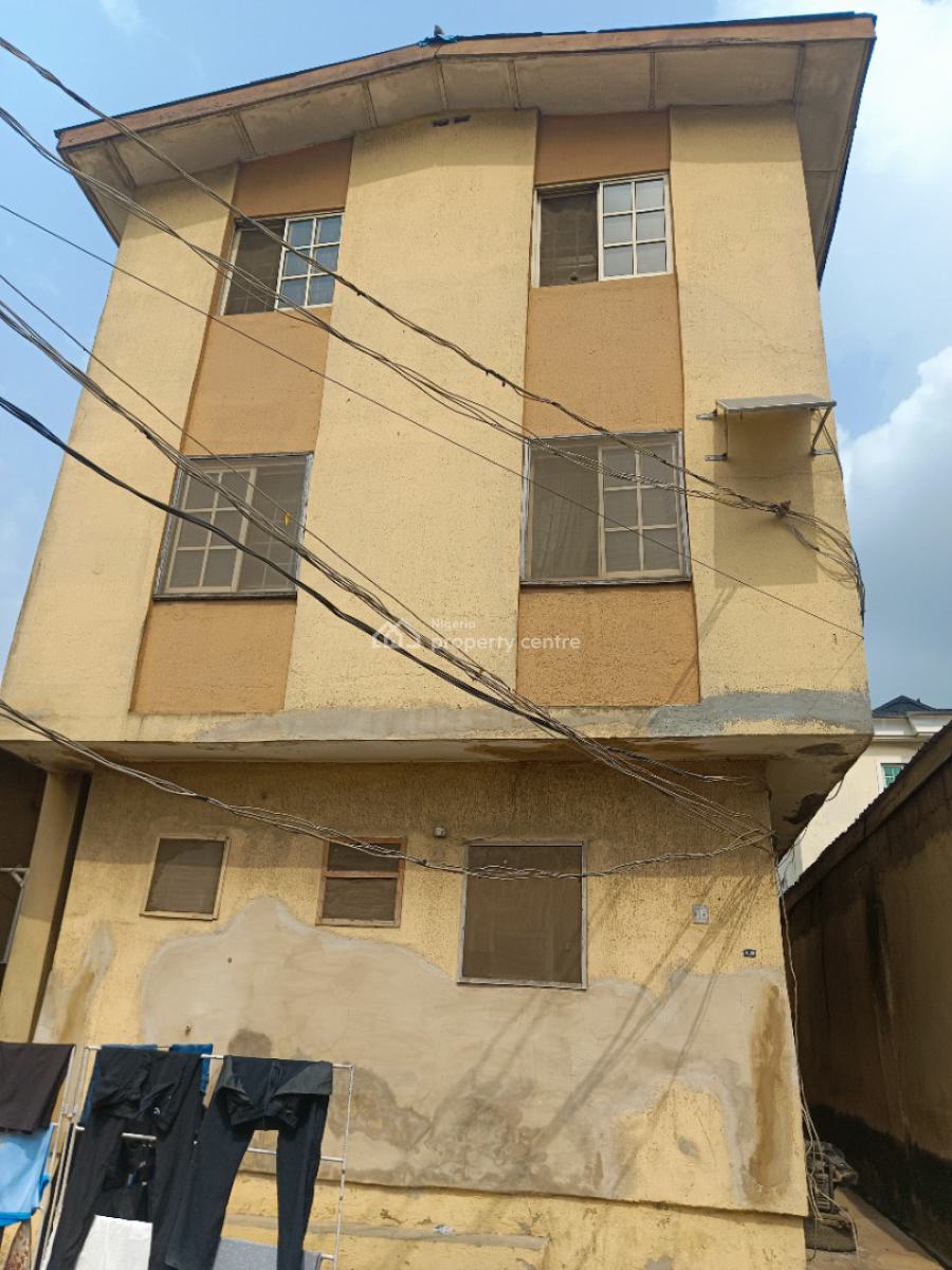 Standard 6 Units of 2 Bedrooms Flats, 2 Storey Building on a Dry Land, Off Gbagada Road, Gbagada, Lagos, Block of Flats for Sale