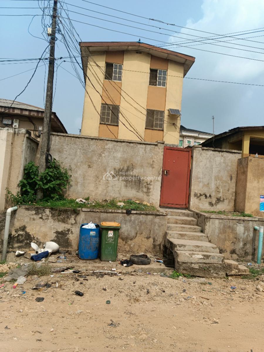 Standard 6 Units of 2 Bedrooms Flats, 2 Storey Building on a Dry Land, Off Gbagada Road, Gbagada, Lagos, Block of Flats for Sale