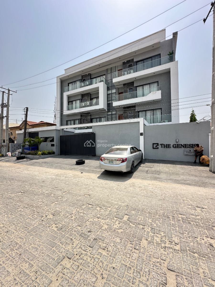 Spacious 2 Bedrooms Apartment with and Elevator, Swimming Pool and Gym, Lekki Phase 1, Lekki, Lagos, Flat / Apartment for Sale