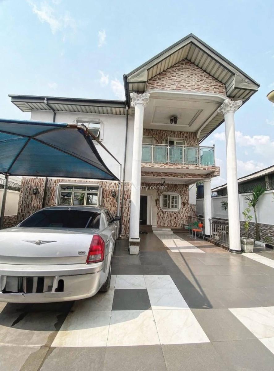 Well Located and Exquisite 5 Bedroom Detached Duplex, St. Johns Iwofe, Rumolumeni, Port Harcourt, Rivers, Detached Duplex for Sale