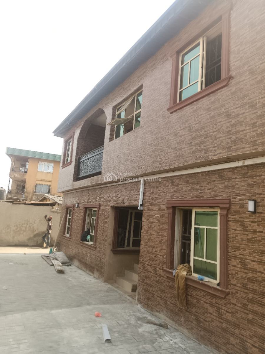 Very Spacious 2 Bedroom with Pop, Off, Ile Epo Ekoro, Abule Egba, Oke-odo, Lagos, Flat / Apartment for Rent