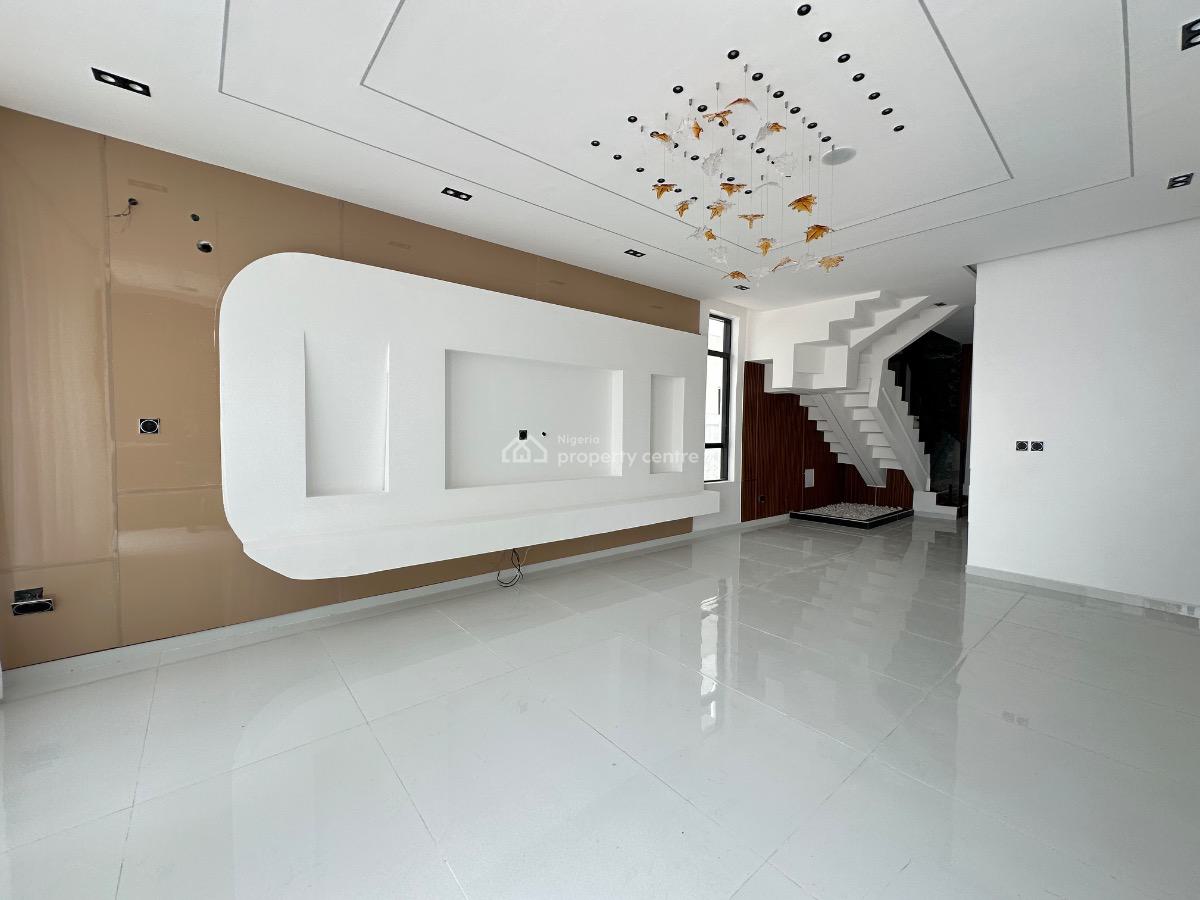 Pristine 5 Bedroom Detached Duplex with Swimming Pool & Bq, Chevron Tollgate, Lekki, Lagos, Detached Duplex for Sale